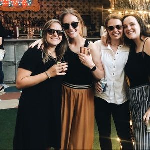 Anthropologie Dolan Brand wide leg flowy pant